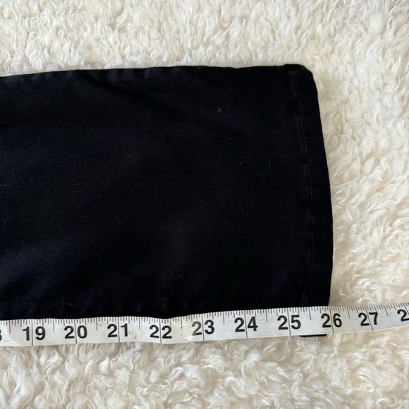 EVEREVE Larissa Cropped Cargo Pants Women's Size 25 Black #64843 Casual Stretch - Picture 9 of 13